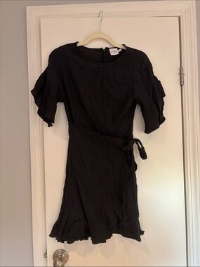 eldoni strapless mini dress black Allora Strapless Mini Dress